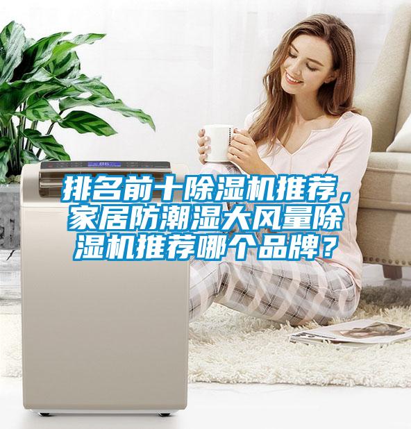 排名前十除濕機(jī)推薦，家居防潮濕大風(fēng)量除濕機(jī)推薦哪個(gè)品牌？