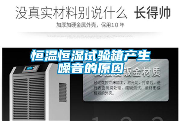 恒溫恒濕試驗箱產(chǎn)生噪音的原因