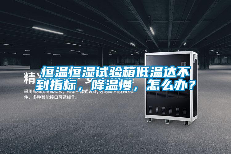 恒溫恒濕試驗(yàn)箱低溫達(dá)不到指標(biāo)，降溫慢，怎么辦？