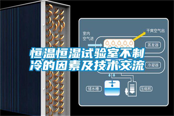 恒溫恒濕試驗室不制冷的因素及技術交流