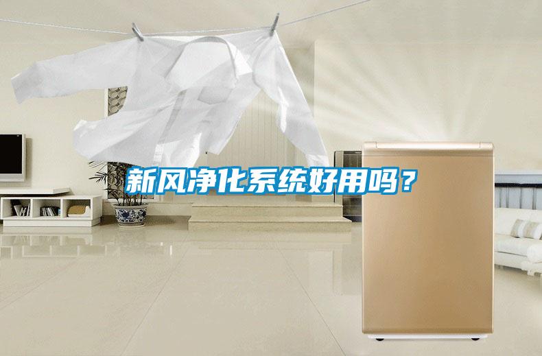新風(fēng)凈化系統(tǒng)好用嗎？