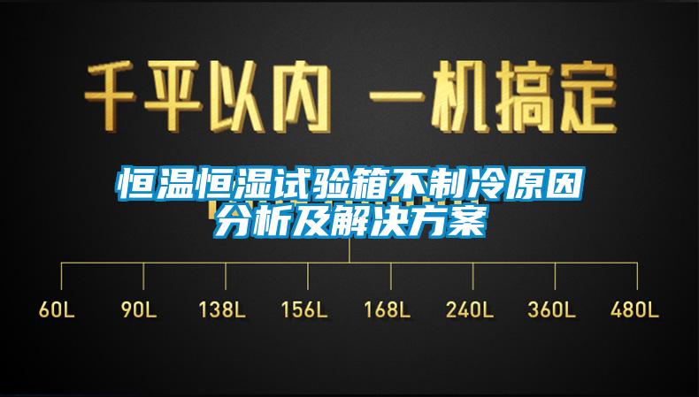 恒溫恒濕試驗箱不制冷原因分析及解決方案