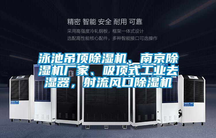 泳池吊頂除濕機、南京除濕機廠家、吸頂式工業(yè)去濕器，射流風口除濕機