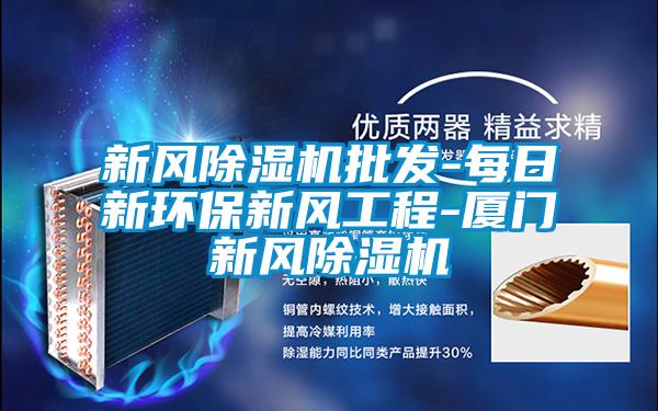 新風(fēng)除濕機(jī)批發(fā)-每日新環(huán)保新風(fēng)工程-廈門(mén)新風(fēng)除濕機(jī)