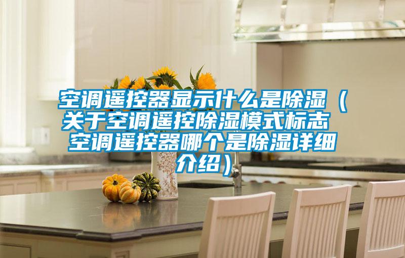 空調遙控器顯示什么是除濕(關于空調遙控除濕模式標志 空調遙控器哪個是除濕詳細介紹)