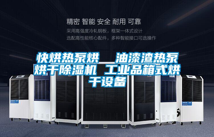 快烘熱泵烘 油漆渣熱泵烘干除濕機 工業品箱式烘干設備