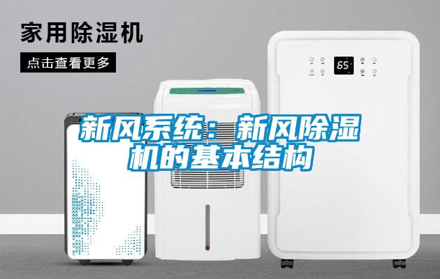 新風系統(tǒng):新風除濕機的基本結構