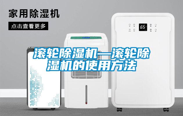 滾輪除濕機—滾輪除濕機的使用方法