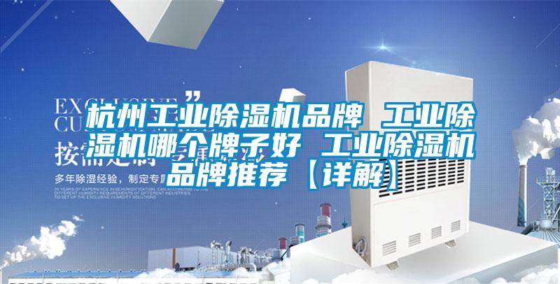 杭州工業(yè)除濕機(jī)品牌 工業(yè)除濕機(jī)哪個(gè)牌子好 工業(yè)除濕機(jī)品牌推薦【詳解】