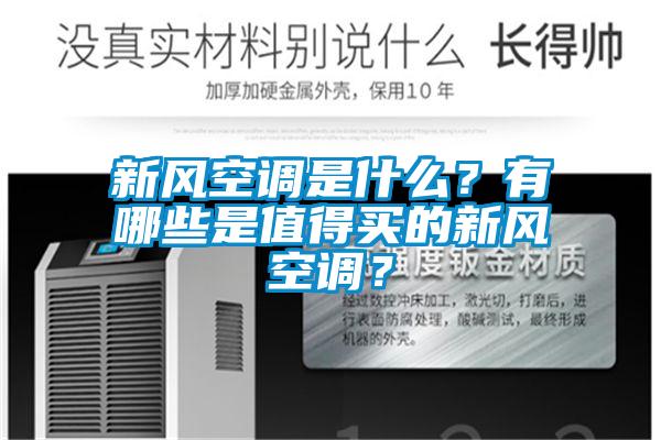 新風(fēng)空調(diào)是什么？有哪些是值得買的新風(fēng)空調(diào)？