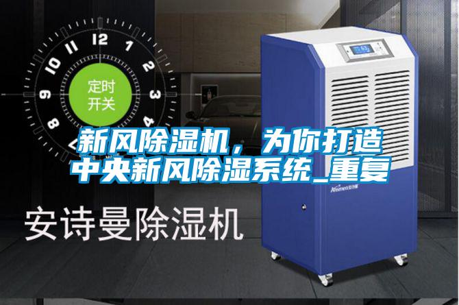 新風除濕機，為你打造中央新風除濕系統(tǒng)_重復