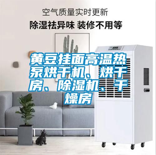 黃豆掛面高溫熱泵烘干機、烘干房、除濕機、干燥房